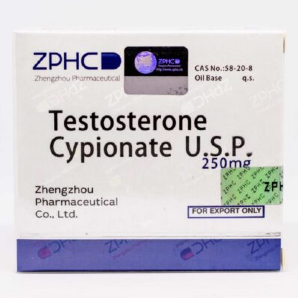 Фото товара Тестостерон Ципионат Чжэнчжоу Фарм 250 мг