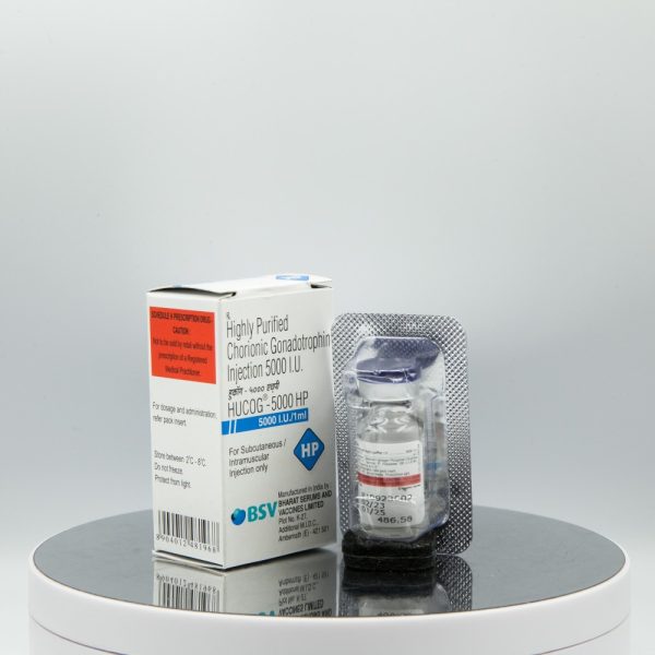Фото товара Highly Purified Chorionic Gonadotropin Injection 5000 IU Bharat Serums & Vaccines Ltd